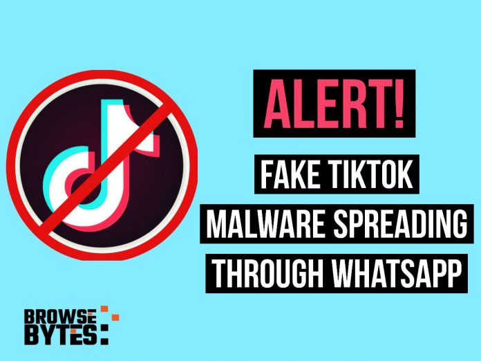 Fake TikTok Malware spreading through Whatsapp, Maharashtra Cyber Cell Warns